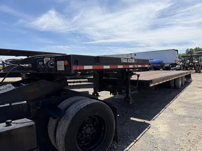 Trail-Eze 39x102 Steel Drop Deck Trailer - Spring, Fixed Axle