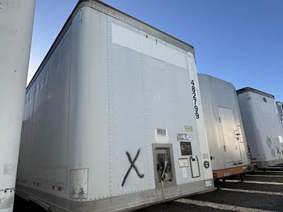 Great Dane 48 ft Dry Van Trailer - Roll up Door, Spring, Sliding Axle