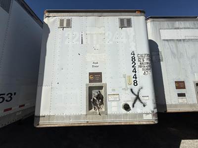 Great Dane 48 ft Dry Van Trailer - Roll up Door, Spring, Sliding Axle