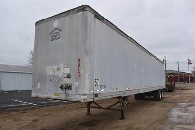 Great Dane 53 ft Dry Van Trailer - Swing Door, Air Ride, Sliding Axle