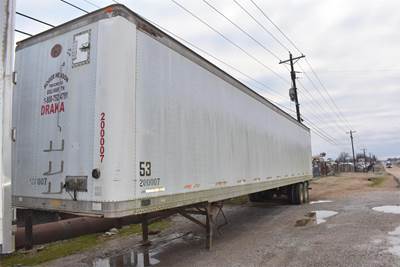 Great Dane 53 ft Dry Van Trailer - Swing Door, Air Ride, Sliding Axle