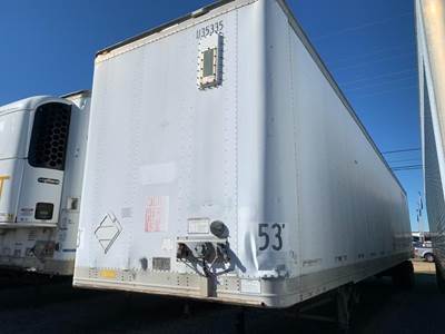 Great Dane 53 ft Dry Van Trailer - Swing Door, Air Ride, Sliding Axle