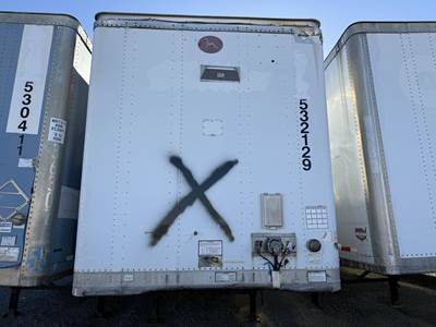 Great Dane 53 ft Dry Van Trailer - Roll up Door, Air Ride, Sliding Axle