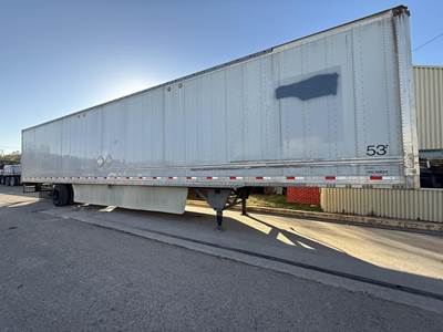 Hyundai 53 ft Dry Van Trailer - Swing Door, Spring, Fixed Axle