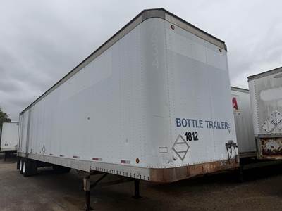 Lufkin 48 ft Dry Van Trailer - Swing Door, Spring, Sliding Axle