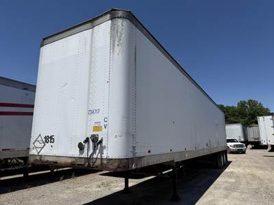 Lufkin 48 ft Dry Van Trailer - Swing Door, Spring, Sliding Axle