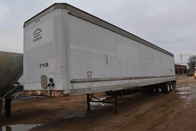 Lufkin 53 ft Dry Van Trailer - Swing Door, Air Ride, Sliding Axle