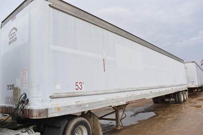 Lufkin 53 ft Dry Van Trailer - Swing Door, Air Ride, Sliding Axle