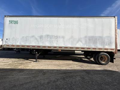 Trailmobile 32 ft Dry Van Trailer - Roll up Door, Spring, Single Axle, Fixed Axle