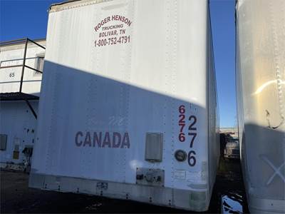 Trailmobile 53 ft Dry Van Trailer - Swing Door, Air Ride, Sliding Axle