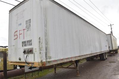 Trailmobile 53 ft Dry Van Trailer - Air Ride, Sliding Axle