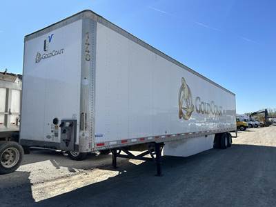 Vanguard 53 ft Dry Van Trailer - Swing Door, Air Ride, Sliding Axle