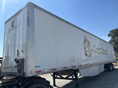 Vanguard 53 ft Dry Van Trailer - Swing Door, Air Ride, Sliding Axle