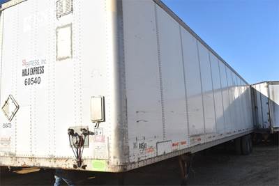 Wabash 53 ft Dry Van Trailer - Swing Door, Air Ride, Sliding Axle