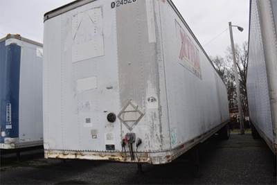 Wabash 53 ft Dry Van Trailer - Swing Door, Spring, Sliding Axle