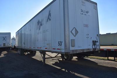 Wabash 53 ft Dry Van Trailer - Swing Door, Spring, Fixed Axle