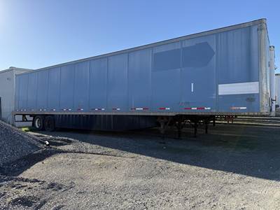 Wabash 53 ft Dry Van Trailer - Swing Door, Spring, Sliding Axle