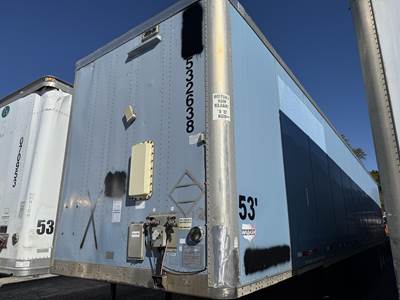 Wabash 53 ft Dry Van Trailer - Swing Door, Spring, Sliding Axle