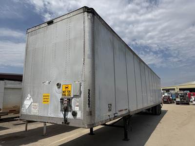 Wabash 53 ft Dry Van Trailer - Swing Door, Air Ride, Sliding Axle