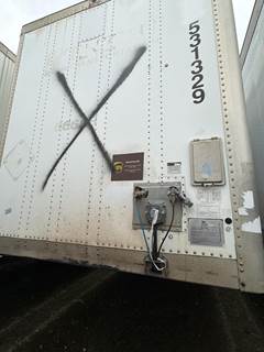 Wabash 53 ft Dry Van Trailer - Swing Door, Spring, Sliding Axle