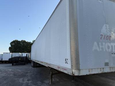 Wabash 53 ft Dry Van Trailer - Swing Door, Air Ride, Sliding Axle