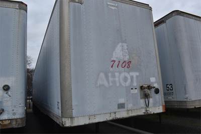 Wabash 53 ft Dry Van Trailer - Swing Door, Air Ride, Sliding Axle