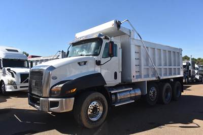 Caterpillar CT660S Tri Axle Dump Truck - CT13 450HP, Automatic, 16' Dump