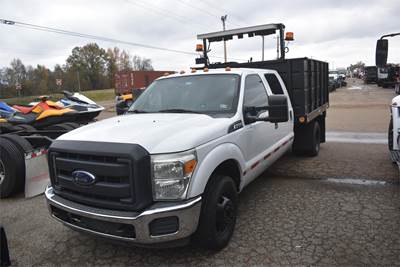 Ford F-350 Single Axle Dump Truck - 6.2L FLEX FUEL V8 383HP, 6 Speed Automatic, 10' Dump