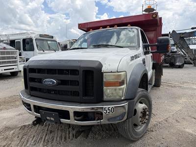 Ford F-550 Single Axle Dump Truck - 6.4L POWER STROKE 325HP, Automatic, 9' Dump