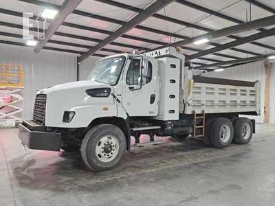 Freightliner 114SD Dump Truck - Cummins 300HP, Automatic, 14' Dump