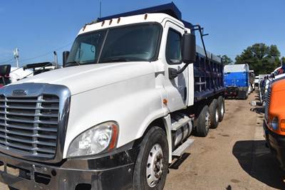 Freightliner Cascadia 125 Tri Axle Dump Truck - Detroit 435HP, 12 Speed Dt12 Amt, 16' Dump