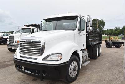 Freightliner Columbia 120 Dump Truck - Mercedes-Benz 410HP, 10 Speed Manual, 14' Dump