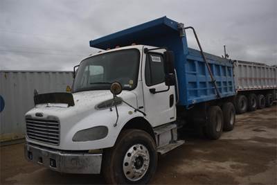 Freightliner M2 106 Dump Truck - Mercedes-Benz 300HP, Manual, 15' Dump
