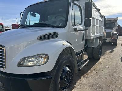Freightliner M2 106 Single Axle Dump Truck - Caterpillar 250HP, 6 Speed Manual, 10' Dump