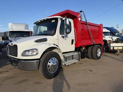 Freightliner M2 106 Single Axle Dump Truck - Detroit 260HP, Automatic, 10' Dump