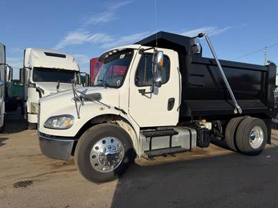 Freightliner M2 106 Single Axle Dump Truck - Detroit 300HP, Automatic, 10' Dump