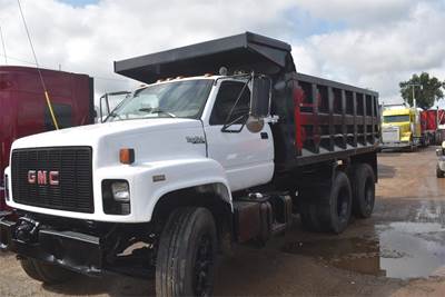 GMC TopKick C8500 Dump Truck - Caterpillar 250HP, 8Ll Manual, 15' Dump