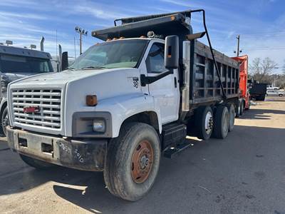 GMC TopKick C8500 Tri Axle Dump Truck - Isuzu 300HP, Automatic, 16' Dump