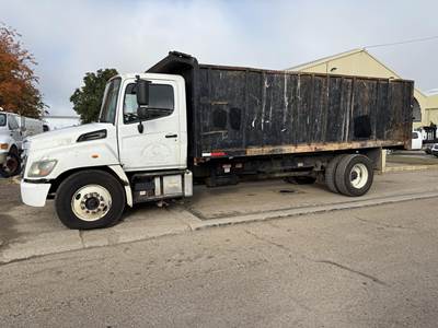Hino 338 Single Axle Dump Truck - 240HP, Automatic, 20' Dump