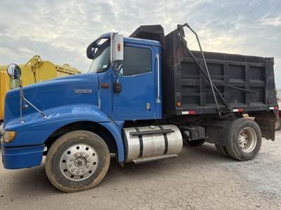 International 9100 Single Axle Dump Truck - Cummins 350HP, 10 Speed Manual, 10' Dump