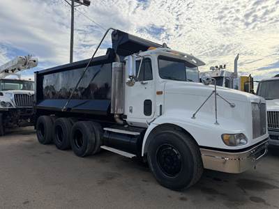 International 9200 Tri Axle Dump Truck - Cummins 370HP, 8Ll Manual, 16' Dump