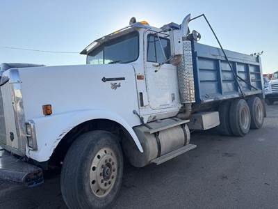 International 9300 Dump Truck - Caterpillar 455HP, 9 Speed Manual, 15' Dump