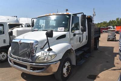 International DuraStar 4300 Single Axle Dump Truck - MAXXFORCE 7 240HP, Automatic, 9' Dump