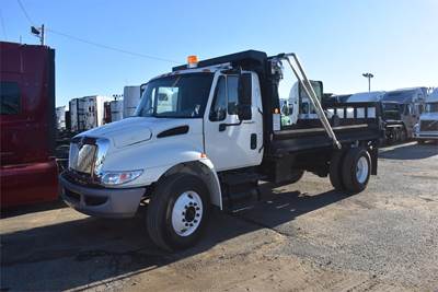 International DuraStar 4300 Single Axle Dump Truck - 240HP, Automatic, 15' Dump
