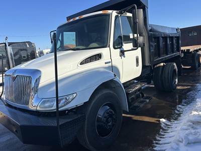 International DuraStar 4300 Single Axle Dump Truck - 230HP, Automatic, 10' Dump