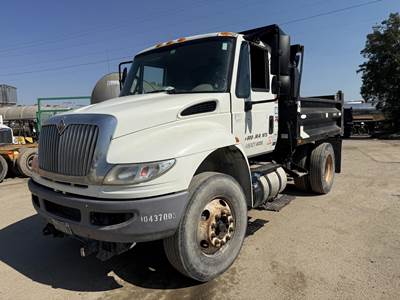 International DuraStar 4300 Single Axle Dump Truck - 260HP, Automatic, 10' Dump