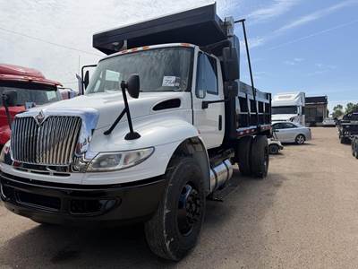 International DuraStar 4300 Single Axle Dump Truck - 260HP, Automatic, 10' Dump