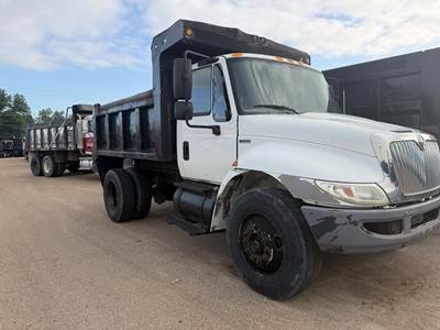 International DuraStar 4300 Single Axle Dump Truck - 230HP, 6 Speed Manual, 10' Dump