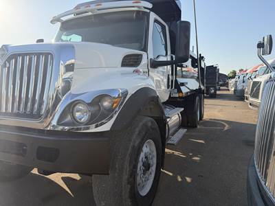 International HV Dump Truck - Cummins 350HP, Automatic, 16' Dump