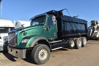 International HX Tri Axle Dump Truck - Cummins 450HP, Amt, 16' Dump